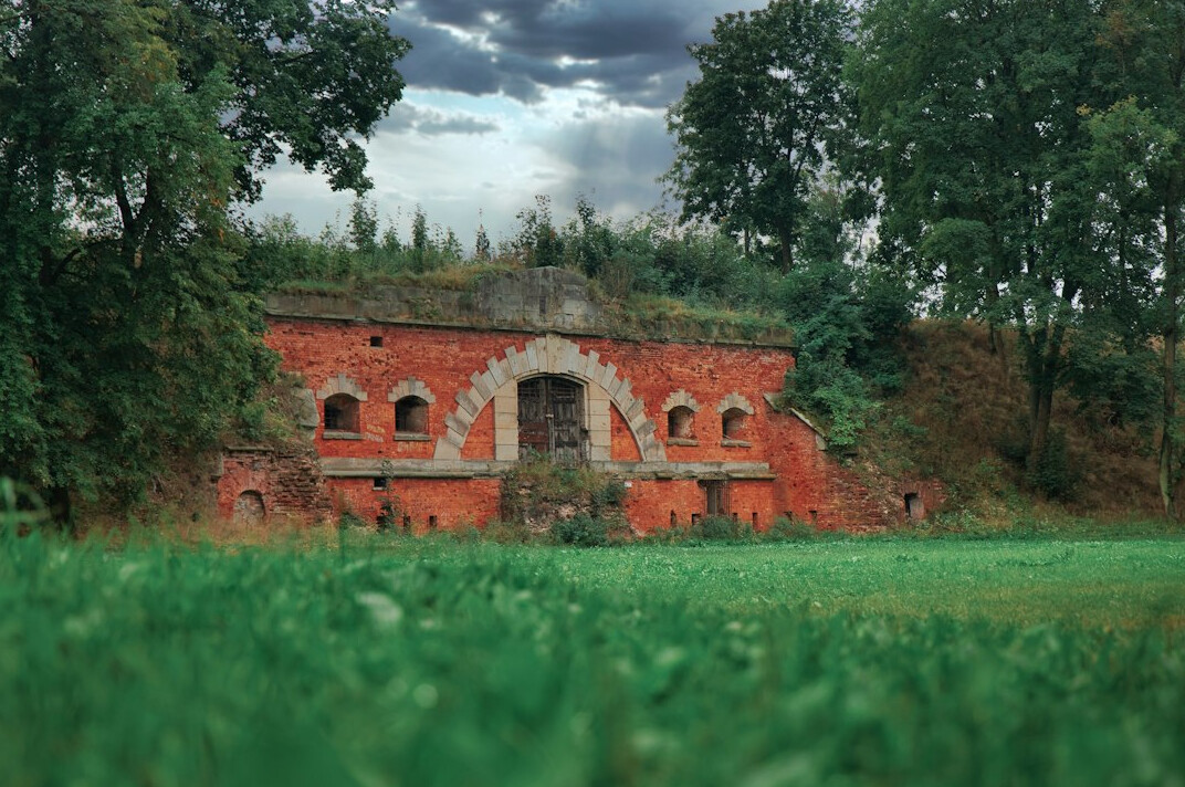 old factory building poland